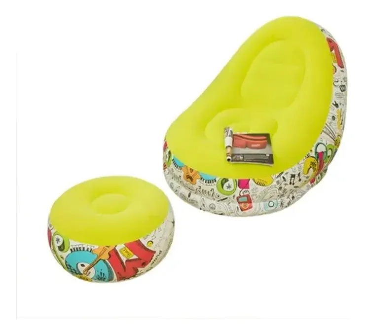 Sillon Puff Inflable Reclinable Diseno - Imagen 3