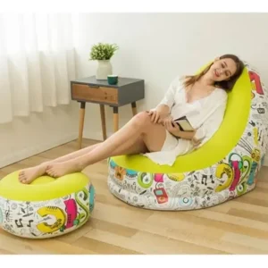 Sillon Puff Inflable Reclinable Diseno