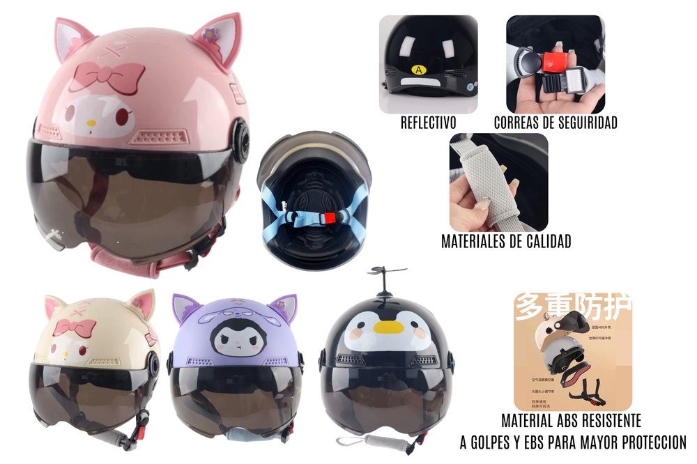 Casco Para Moto Aaa - Imagen 6