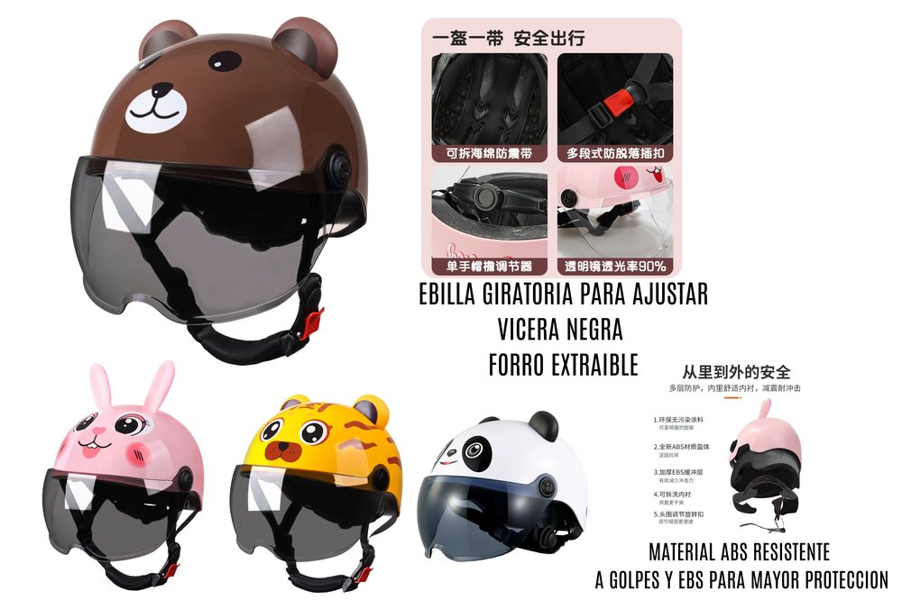 Casco Para Moto Aaa - Imagen 4
