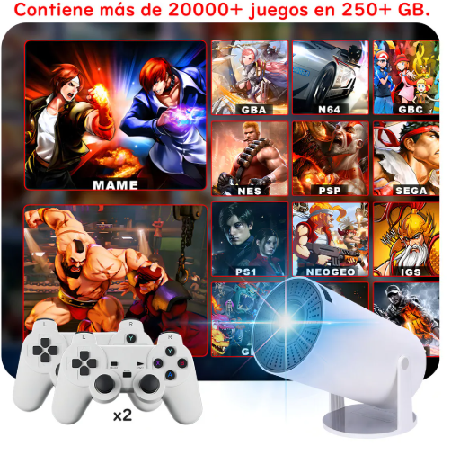 Proyector Con Juegos Hy300 Plus Led - Imagen 5