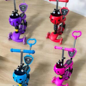 Monopatin 5 En 1 Scooter Mariquita