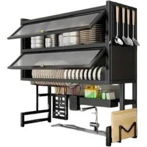 Platero Cocina 65cm 2 Niveles Tapa