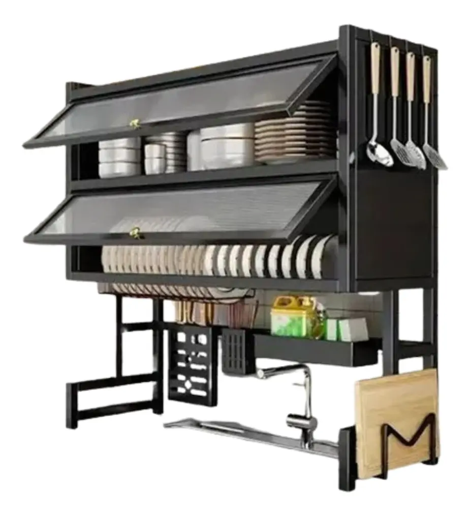 Platero Cocina 65cm 2 Niveles Tapa
