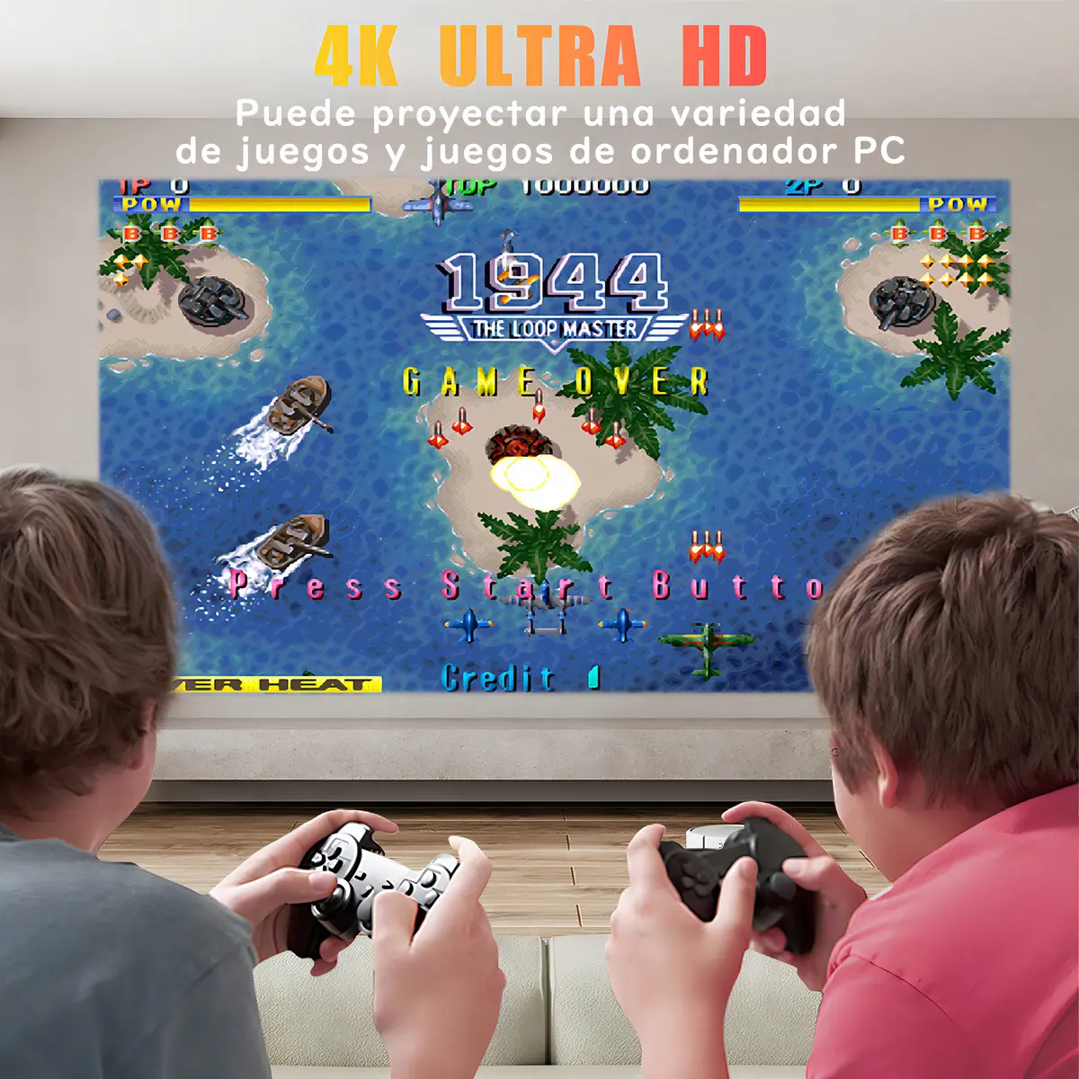 Proyector Con Juegos Hy300 Plus Led - Imagen 2